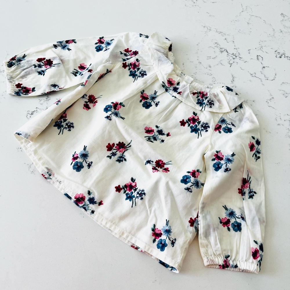 Baby Gap Floral top size 6-12 months